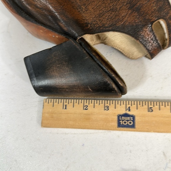 Freebird by Steven Brown Ankle Boots with Distressed Leather Chunky Heel 9 Shoes - Picture 10 of 10